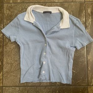 Brandy Melville Striped Short Sleeve